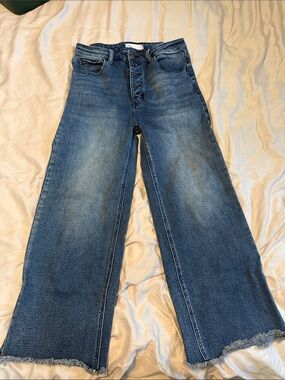 TNR wide leg jean size 28w